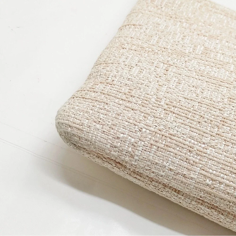CHANEL Deauville Clutch in Pink Tweed Large